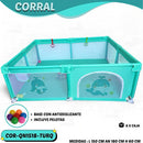MOM-EZY CORRAL C/BASE+PELOTITAS INFANTIL QN1518