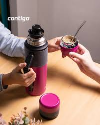 CAJA DE REGALO CONTIGO MATERO TERMO THERMAL 2.0 - 1.1LTS. C/ MANIJA + GUAMPA PAMPA + BOMBILLA INOX