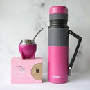 CAJA DE REGALO CONTIGO MATERO TERMO THERMAL 2.0 - 1.1LTS. C/ MANIJA + GUAMPA PAMPA + BOMBILLA INOX