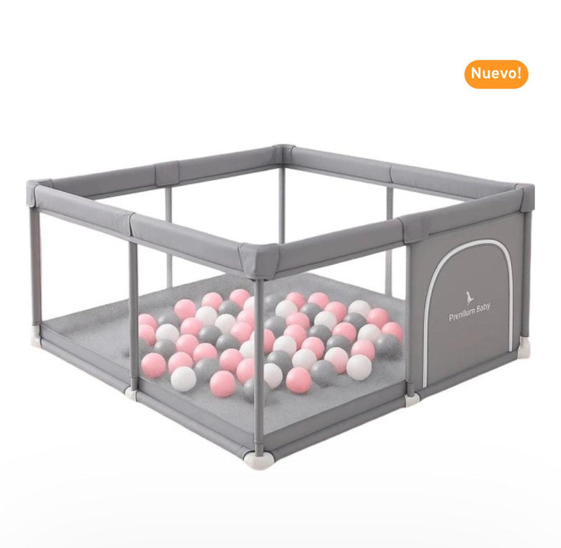 @PREMIUM BABY CORRAL PELOTERO C/PELOTAS AZUL/ROSA PB-E801GRA/GRR