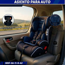 MY MABY SILLA DE AUTO SEGURO Y AJUSTABLE 9-36KG MBP-SA-11 - AZUL -FUCSIA - GRIS C/NEGRO - NEGRO