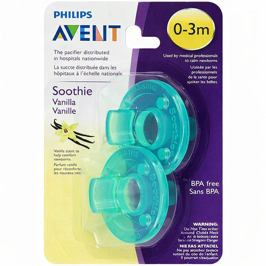 AVENT CHUPETE SOOTHIE GREEN VAINILLA X2 0M+SCF190/07