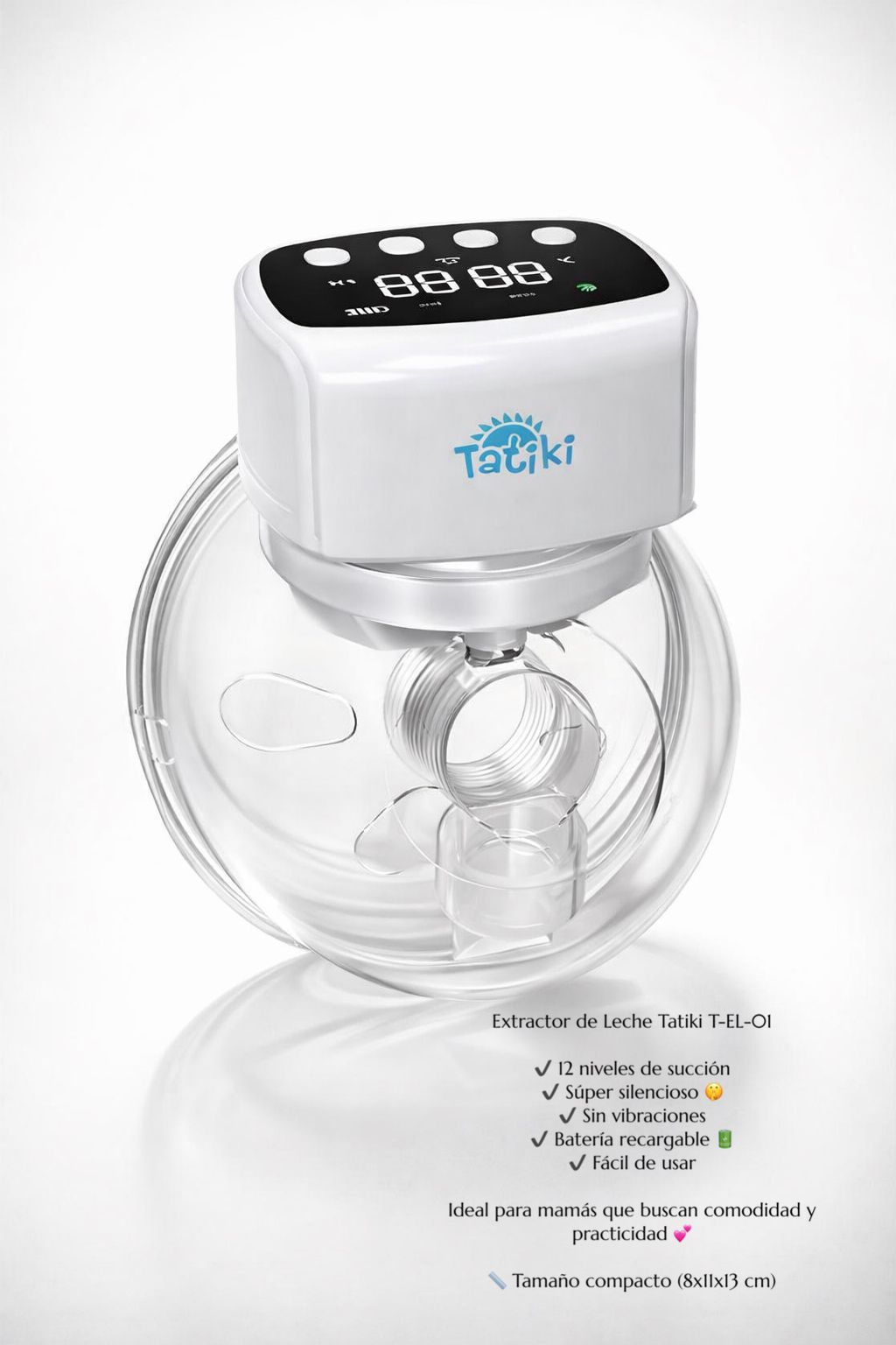 TATIKI EXTRACTOR DE LECHE ELECTRICO  T-EL-01