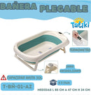 TATIKI BAÑERA PLEGABLE CON TATIKI TERMO AZUL/ROJO - TBN-01