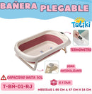 TATIKI BAÑERA PLEGABLE CON TATIKI TERMO AZUL/ROJO - TBN-01