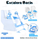 PINICO REDUCTOR DE ASIENTO INODORO CON ESCALERA BACIN HASTA 25KG