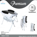 GALZERANO BANERA PREMIUM MAXIMO + ANTIDESLIZANTE COLOR GRIS HASTA 20KG 7005