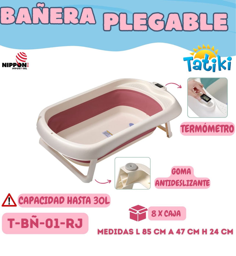TATIKI BANERA PLEGABLE CON TERMO Y ANTIDESLIZANTE 30 LITROS