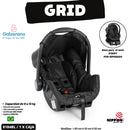 GALZERANO SILLA DE AUTO CONFORT COCOON EXTREME CARAMELO CNP-8183 R.N-13KG