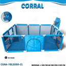 MOM-EZY CORRAL INFANTIL GRANDE+ESPACIO/COMODO - YBL2099