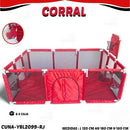 MOM-EZY CORRAL INFANTIL GRANDE+ESPACIO/COMODO - YBL2099