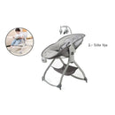 PREMIUM BABY CUNA MULTIFUNCION 6EN1 MELODIAS+MECEDORAS+MOISES+GRIS+VIBRACION R.N-9/15KG PB2216 - 2037441