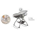 PREMIUM BABY CUNA MULTIFUNCION 6EN1 MELODIAS+MECEDORAS+MOISES+GRIS+VIBRACION R.N-9/15KG PB2216 - 2037441