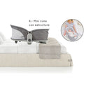 PREMIUM BABY CUNA MULTIFUNCION 6EN1 MELODIAS+MECEDORAS+MOISES+GRIS+VIBRACION R.N-9/15KG PB2216 - 2037441