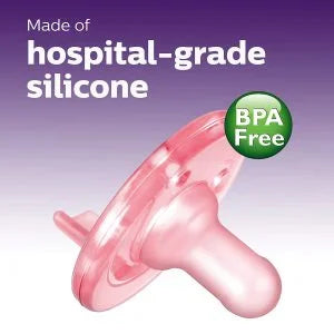 AVENT CHUPETE SOOTHIE 1 PIEZA  3M+ AZUL 1031639 - ROSA 1031640