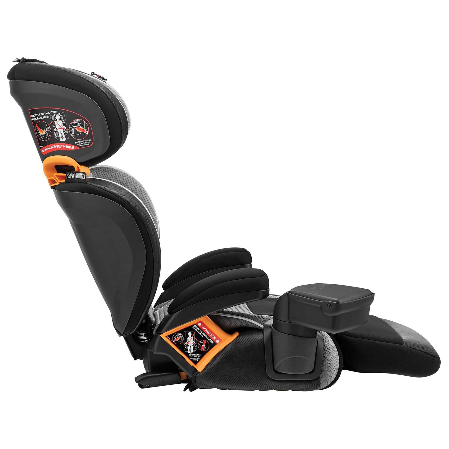 @ CHICCO A SILLA AUTO KIDFIT ZIP AIR PLUS Q. COLLECTION 2EN1 - 18-45KG U.S.A 79681-97 - 126774