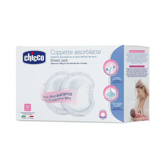 CHICCO DISCOS ANTIABSOTVENTES ANTIBACTERIA 30PCS
