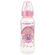 KUKA MAMADERA NATURAL 250ML COLORIDO AZUL 615411 ROSA 615428