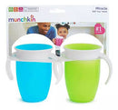 MUNCHKIN ALIMENTACIÓN VASO MIRACLE 360 C/ASAS 207ML PACK X2 - 6M+ MU21146 - 173486