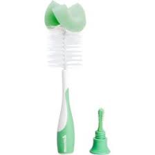 MUNCHKIN LIMPIEZA CEPILLO 2EN1 CON ESPONJA PARA MAMADERAS Y TETINAS MU16020 - 160202