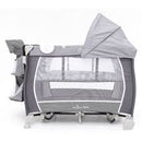 PREMIUM BABY CUNA CORRALITO AUSTIN GRIS C/CAMBIADOR R.N - 3AÑOS - PB2380 - PB2378