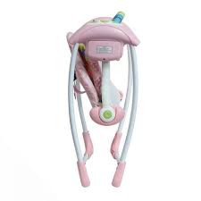 PREMIUM BABY HAMAQUITA ELECTRICA PORTABLE SWING +MELODIAS+TEMPORIZADOR R.N-11KG CELESTE PB2024 - ROSA PB2025