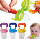 CHUPETE ALIMENTADOR PARA BEBES Y MORDEDOR DE SILICONA EM FORMA DE FRUTAS 4-24MESES 41502