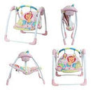 PREMIUM BABY HAMAQUITA ELECTRICA PORTABLE SWING +MELODIAS+TEMPORIZADOR R.N-11KG CELESTE PB2024 - ROSA PB2025