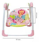 PREMIUM BABY HAMAQUITA ELECTRICA PORTABLE SWING +MELODIAS+TEMPORIZADOR R.N-11KG CELESTE PB2024 - ROSA PB2025