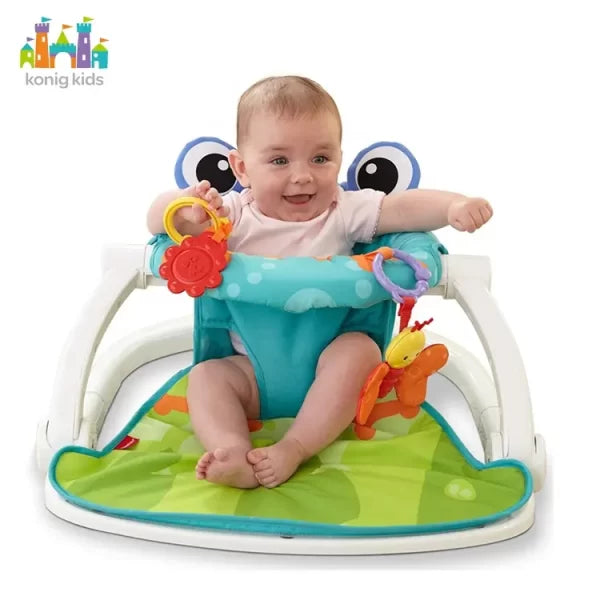 KONING SILLA PLEGABLE COJIN PORTATIL DE PISO PARA APRENDER A SENTARSE Y JUGAR - SK63557/63559