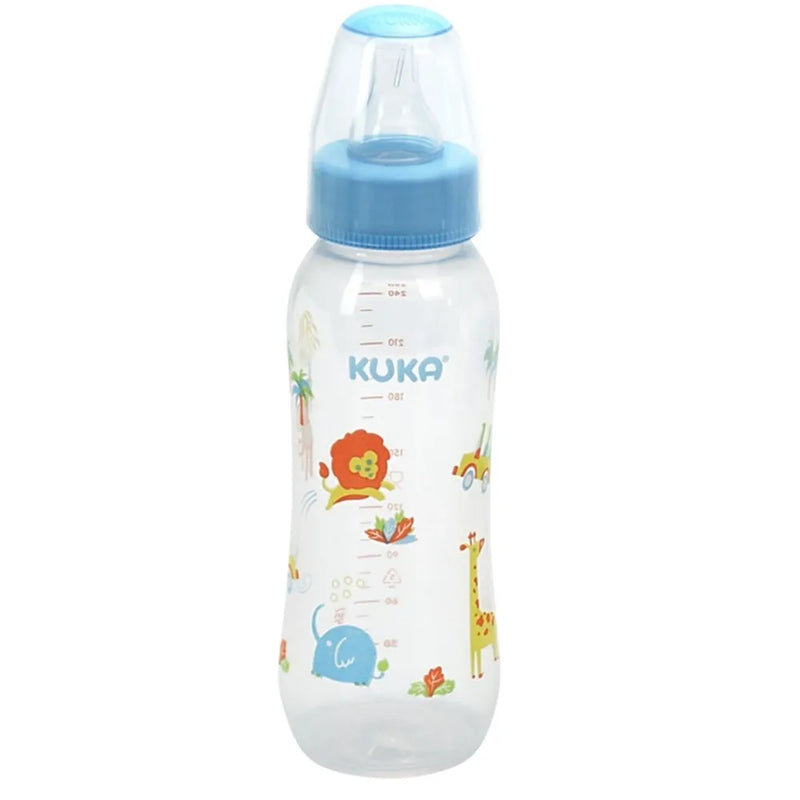 KUKA MAMADERA NATURAL 250ML COLORIDO AZUL 615411 ROSA 615428