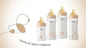 CHICCO BIBERON ORIG. TOUCH VIDRIO LÁTEX 240ML 2M+ 27720-10 - 27720-20