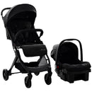 # PREMIUM BABY CARRITO ULTRACOMPACTO C/ BABY SEAT + BASE P/AUTO R.N-15KG ARGUS NEGRO PB1961TR - 440844