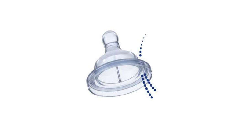 CHICCO BIBERON VIDRIO DECO FLUJO NORMAL SILICONA 150ML 0M+ 20711-10 - 20711-20