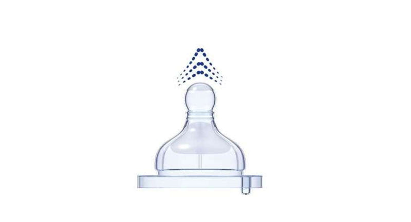 CHICCO BIBERON VIDRIO DECO FLUJO NORMAL SILICONA 150ML 0M+ 20711-10 - 20711-20