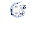 CHICCO PORTACHUPETE DOBLE 0-6M - AZUL 7264-80 - 4033089