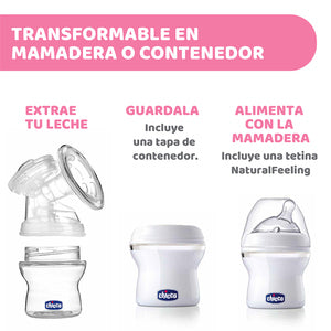 CHICCO SACALECHE ELECTRICO COMPACTO USB 9199-50 - 144082