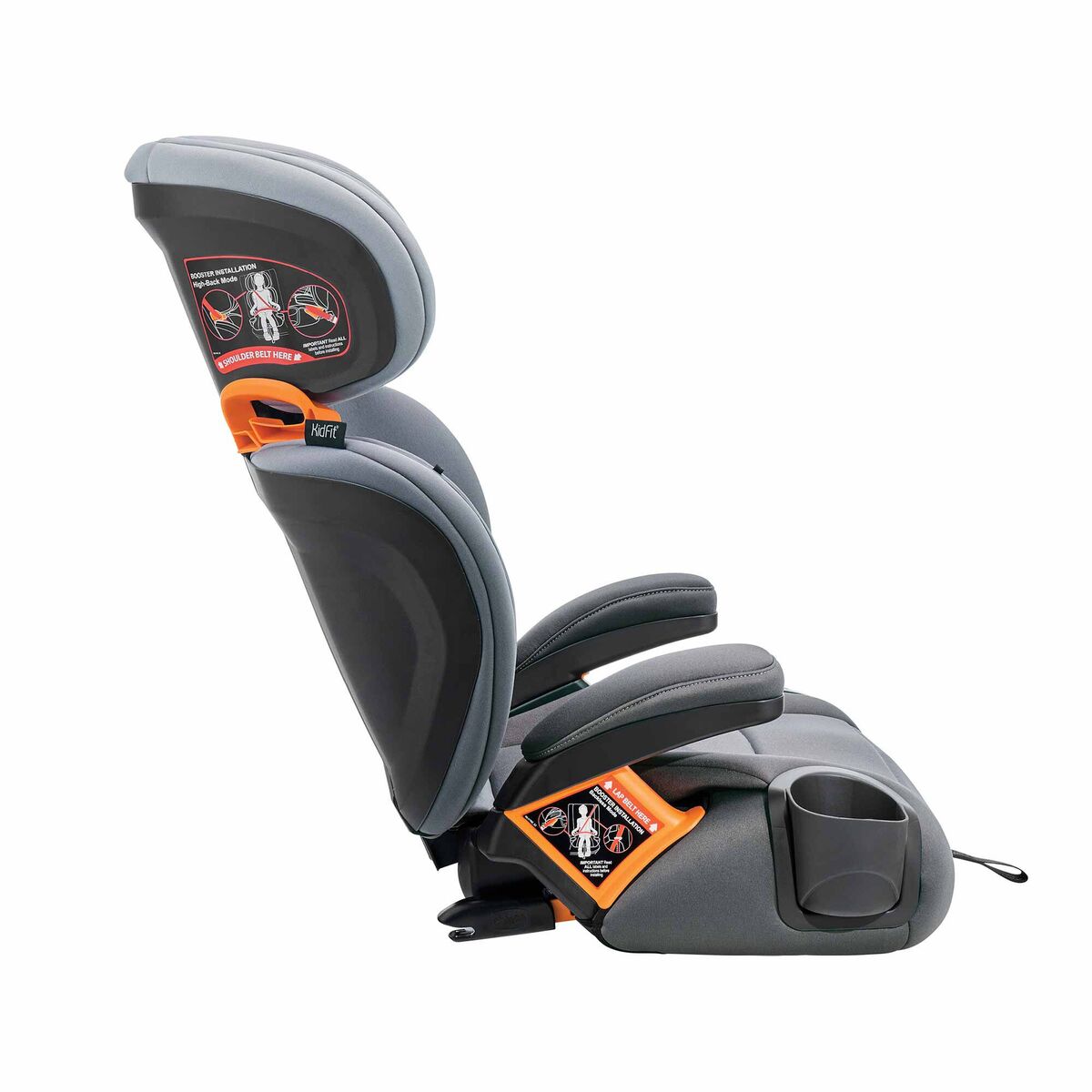 # CHICCO SILLA DE AUTO KIDFIT CLEARTEX DRIFT / OBSIDIAN 14-45 KILOS U.S.A 79627-12 - 79627-24