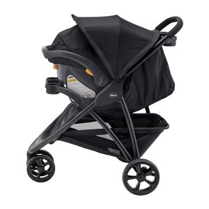 CHICCO CARRITO VIARO NEW TRAVEL SYSTEM + BABY SEAT + BASE P/ COCHE BLACK USA R.N-23 KILOS 79639-95 - 125487