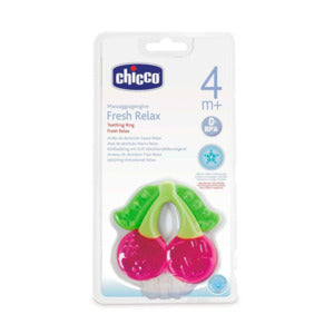 CHICCO MORDEDOR REFRIGERANTE 4M+ CEREZA 71520-20 - 71520-30