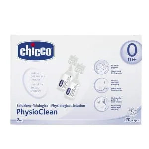 CHICCO HIGIENE NATURAL SENSES SUERO PHYSIO LOGICO HIDRATANTE / NARIZ Y OJOS 10 UND