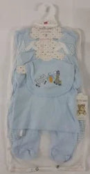 BABY BODYS SET X8 MATERNIDAD PARA VARON CELESTE 0M+ 12374461